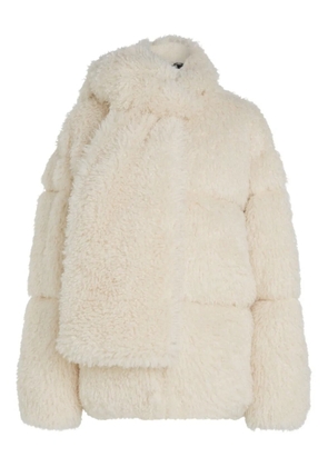 Karl Lagerfeld Karl Studio faux-fur coat - Neutrals