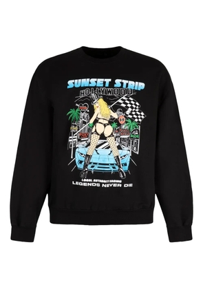 Local Authority graphic-print crew-neck sweatshirt - Black