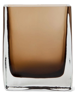 Brunello Cucinelli Murano glass vase - Brown