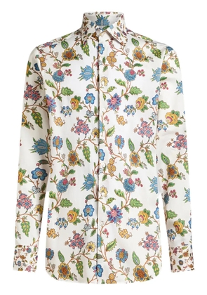 ETRO floral-print shirt - White