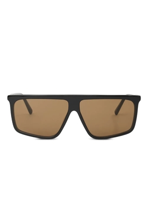 Karl Lagerfeld logo square-frame sunglasses - Black