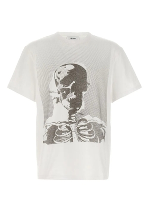 Alexander McQueen Skeleton printed T-shirt - White