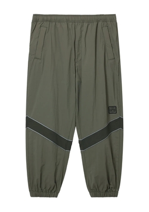 Alpha Industries panelled elasticated-waist trousers - Green