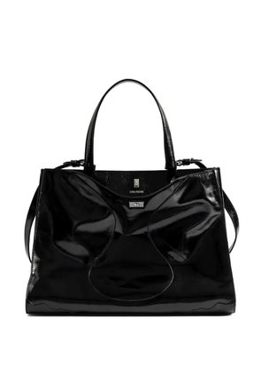 Zadig&Voltaire Jack Vintage patent-leather tote bag - Black