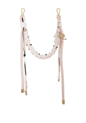 PUCCI braid-tuburals belt - Pink