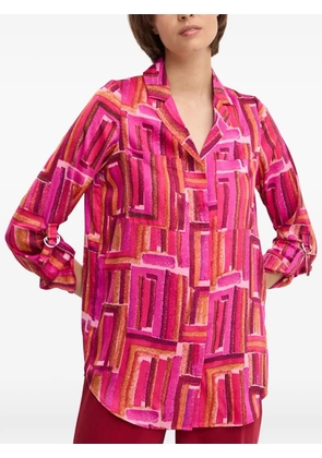 Joseph Ribkoff geometric-print top - Pink