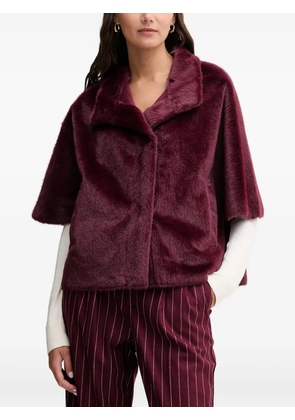 Joseph Ribkoff button short-sleeve coat - Red