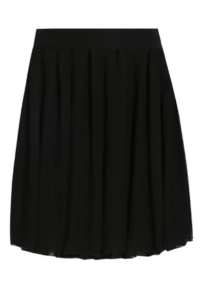 Dolce & Gabbana DNA pleated mini skirt - Black
