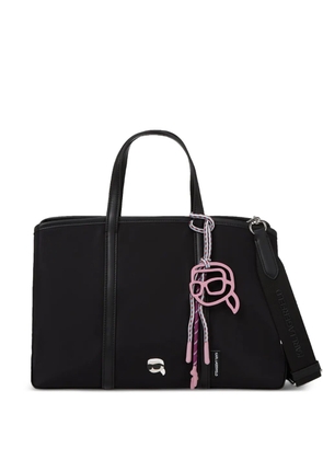 Karl Lagerfeld Ikon detachable satchel - Black