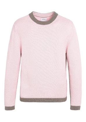 Barrie round-neck cashmere knit - Pink