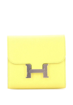 Hermès Pre-Owned Constance Wallet Epsom Compact small wallets - Yellow