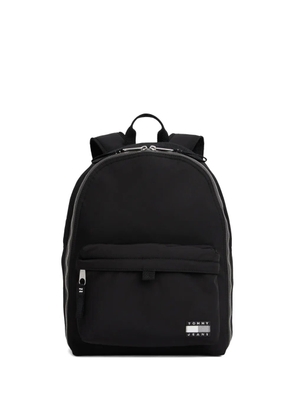 Tommy Jeans zip-fastening front-pocket backpack - Black