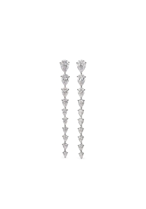 Anabela Chan 14K white gold Diamond Nova earrings - Silver