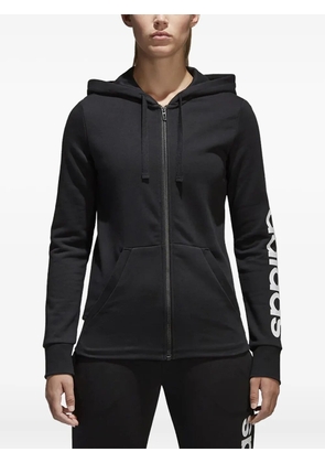 adidas Essential Linear full-zip hoodie - Black