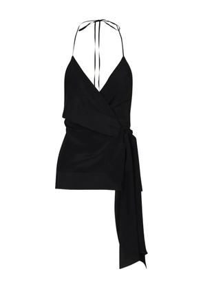 Johanna Ortiz Gentle wrap top - Black