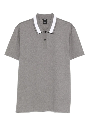 BOSS mercerised polo shirt - Grey