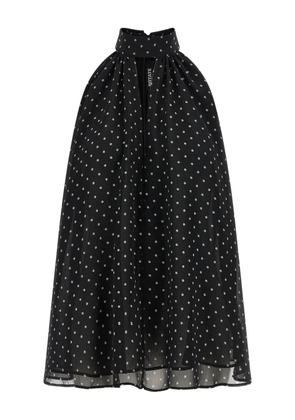 ROTATE BIRGER CHRISTENSEN halterneck bow top - Black