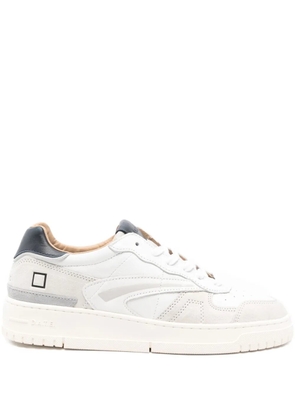 D.A.T.E. panelled sneakers - White
