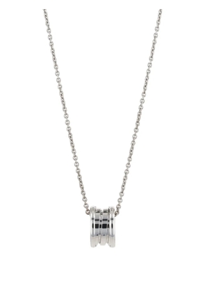 Bvlgari Pre-Owned 2010's B.Zero1 spiral white gold necklace - Silver