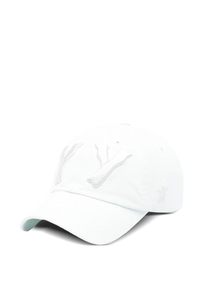 Open YY logo-embroidery baseball cap - Blue