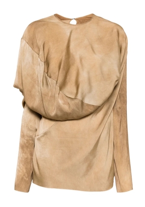 Uma Wang Trek top - Brown