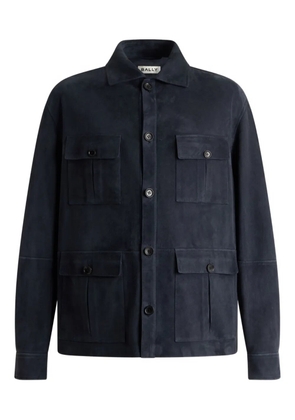 Bally suede jacket - Blue
