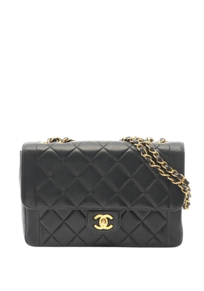 CHANEL Pre-Owned 1996-1997 CC Quilted Lambskin Single Flap crossbody bag - Black