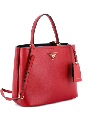 Prada Pre-Owned Panier Saffiano Leather Large bucket bag - Red