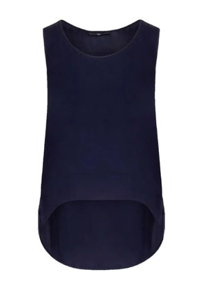 High sleeveless top - Blue