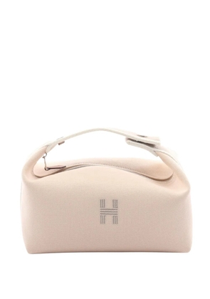 Hermès Pre-Owned 2010-2025 Canvas Bride A Brac Case vanity bag - Brown