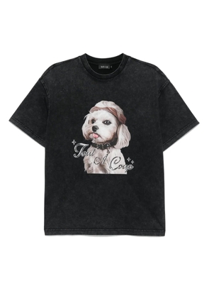 tout a coup graphic-print T-shirt - Grey