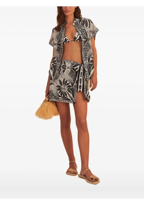 FARM Rio graphic-print shirt - White