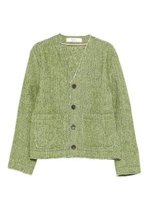 Séfr buttoned patch-pocket cardigan - Green
