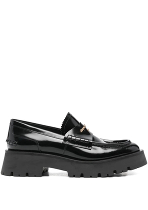 Pre-Owned Alexander Wang lug-sole loafers - Black