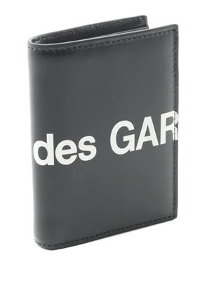 Comme Des Garçons Pre-Owned 2020s logo bifold leather wallet - Black