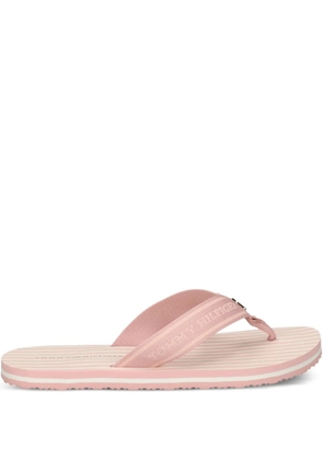 Tommy Hilfiger striped flip-flops - Pink