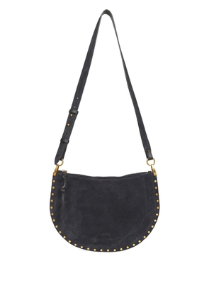 ISABEL MARANT Oskan studs leather shoulder bag - Blue