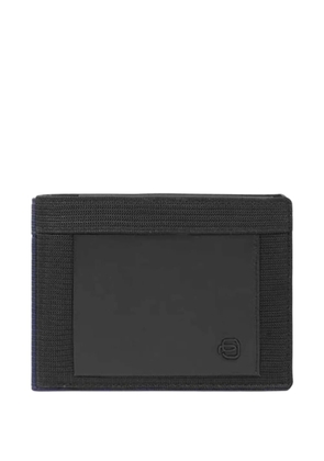 PIQUADRO panelled wallet - Black