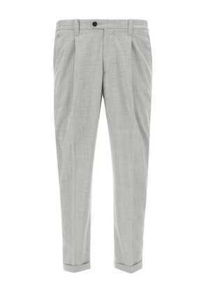 DEVORE pleated tailored trousers - Grey