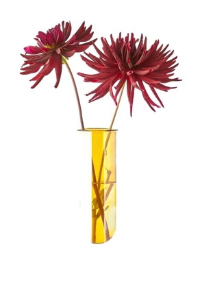 Studio About glass flower vase - Yellow