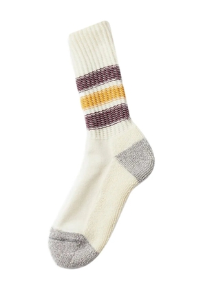 RoToTo ribbed striped socks - Neutrals
