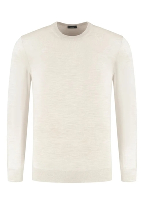 Zanone crew-neck jumper - Neutrals