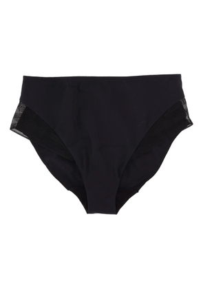 Lise Charmel mesh-panel briefs - Black