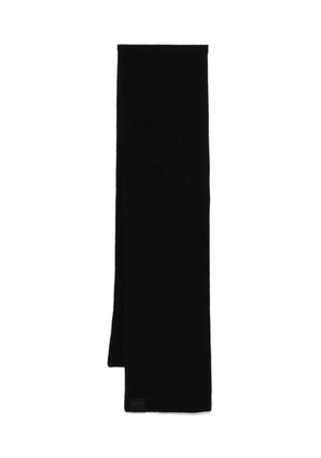 TOM FORD ribbed scarf - Black