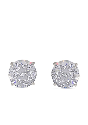 Fantasia by Deserio round stud earrings - Silver