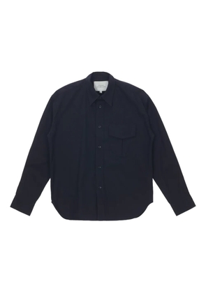 Studio Nicholson Solst pocket long-sleeve shirt - Blue