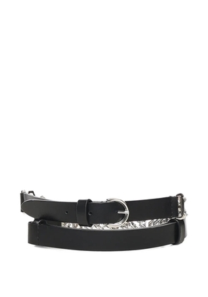 PINKO chain-detail belt - Black