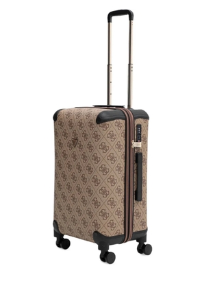 GUESS USA logo-print luggage - Neutrals