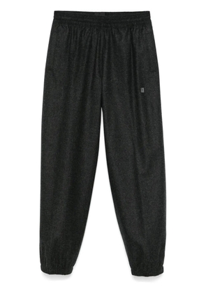 Givenchy 4G-motif wool trousers - Grey