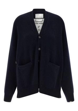 extreme cashmere Tokio V-neck cardigan - Blue